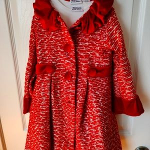 4t coat and dress set